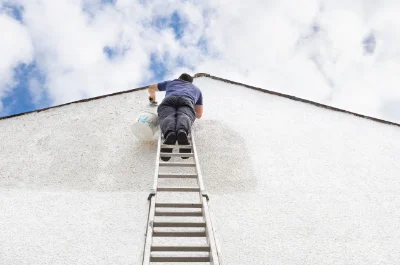 Peinture extérieure à Mouscardès — façades et ravalement